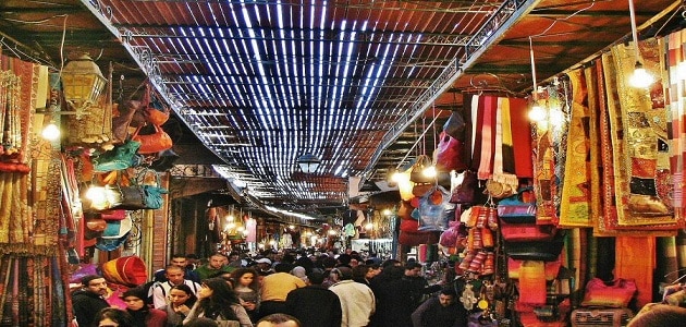 اهم المعالم السياحية الموجودة في مراكش المغرب