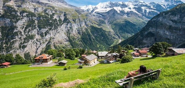 أروع المناظر الطبيعية الرائعة في سويسرا