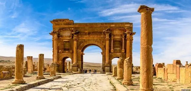 هل توجد آثار رومانية في الجزائر