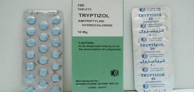 دواعي استعمال تربيتيزول Tryptizol والاعراض الجانبية