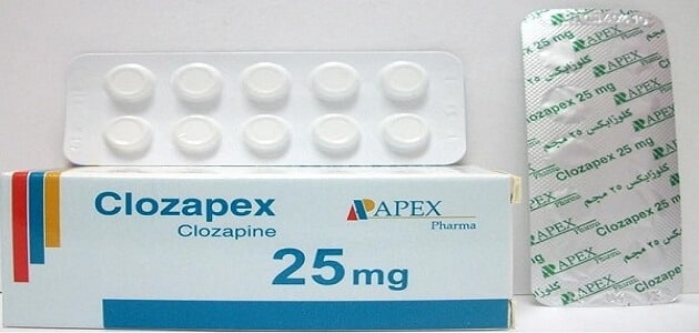 دواعي استعمال دواء كلوزابكس Clozapex واهم التحذيرات