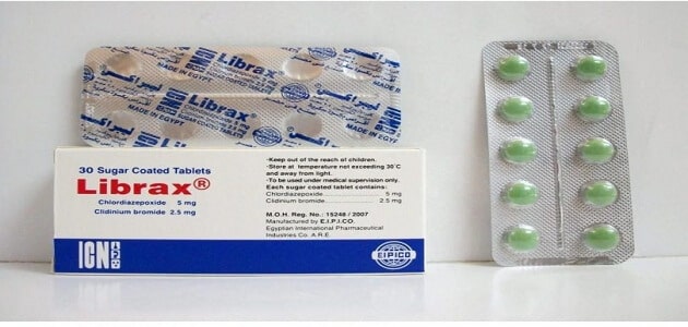 دواعي استعمال دواء ليبراكس Librax والاعراض الجانبية
