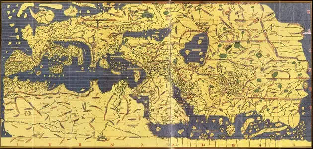 من هو أول من رسم خريطة العالم كاملة ؟