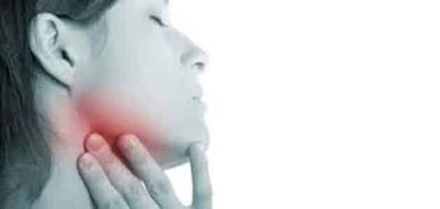 اعراض التهاب الغدد اللمفاوية تحت الفك وعلاجها