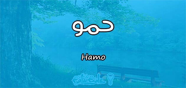 معنى اسم حمو Hamo وشخصيته وصفاته