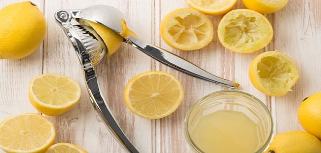 طرق تقطيع الليمون للتزيين