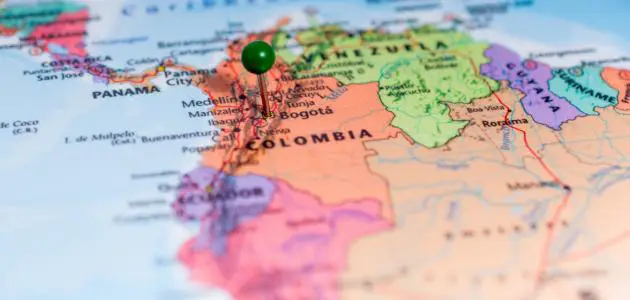 أسباب تسمية كولومبيا وموقعها الجغرافي