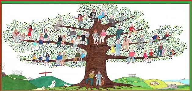 البحث عن شجرة العائلة بالرقم القومي