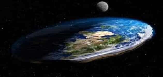 شكل كوكب الارض الحقيقي في الفضاء