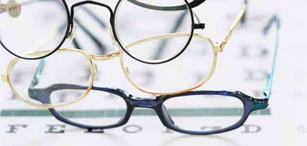 أنواع عدسات النظارات الطبية