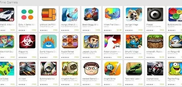 ما هي أنواع الألعاب في شعارات Google المبتكرة الرائجة
