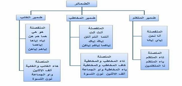 ما هي الضمائر في اللغة العربية ؟