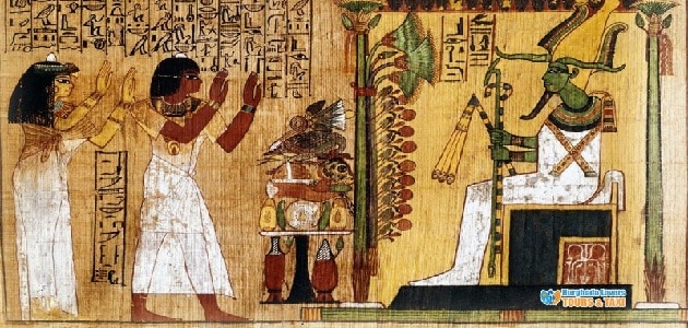 مظاهر الحضارة المصرية القديمة والحياة الدينية