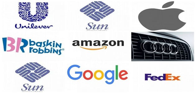 شعارات شركات عالمية واسمائها