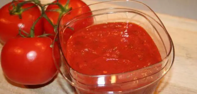 طريقة عمل صلصة الطماطم للتخزين