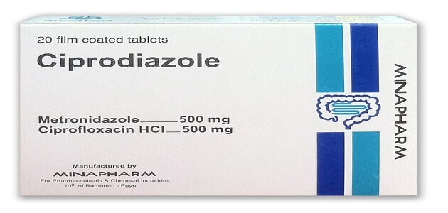 دواعي استعمال سيبروديازول Ciprodiazole والآثار الجانبية