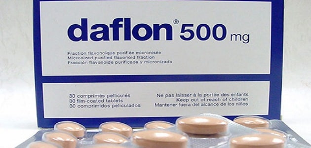 معلومات عن دافلون 500 أقراص لعلاج النزيف والبواسير والدوالي