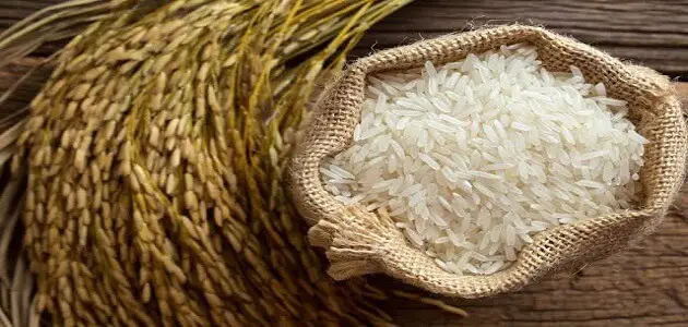 الرز اليابس في المنام