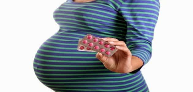 استخدام المضاد الحيوي للحامل