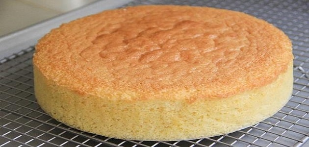 طريقة عمل الكيكة الاسفنجية للشيف سالي فؤاد