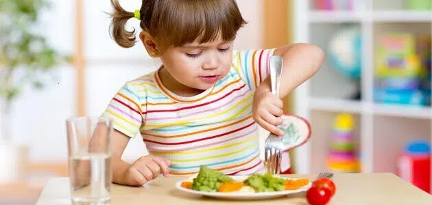 جدول أكل صحي للأطفال