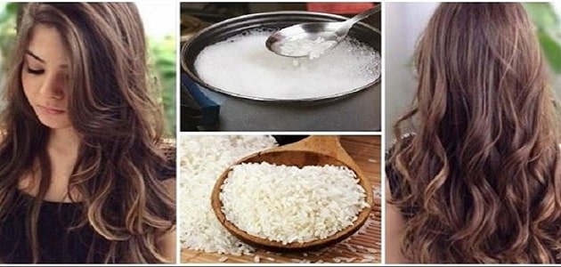 ماذا يفعل ماء الأرز للشعر