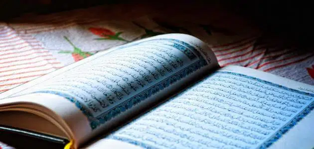 آية قرآنية لمقدمة رسالة ماجستير