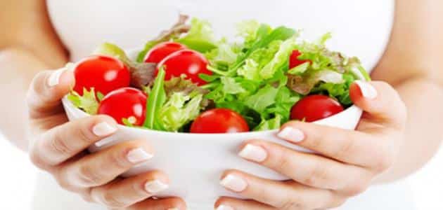 اكلات نباتية خالية من الدهون