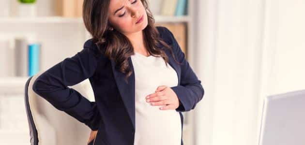 ألم الجنب الأيمن للحامل في الشهر السابع