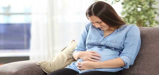 متى يكون المغص خطر على الحامل