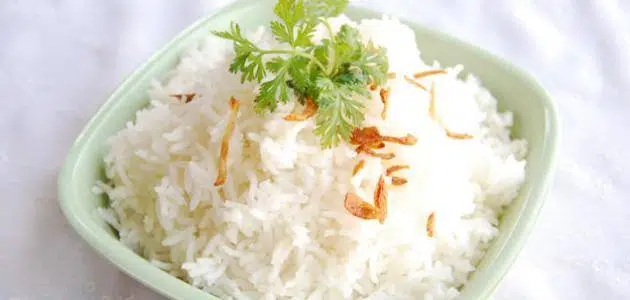 السعرات الحرارية في الأرز المسلوق