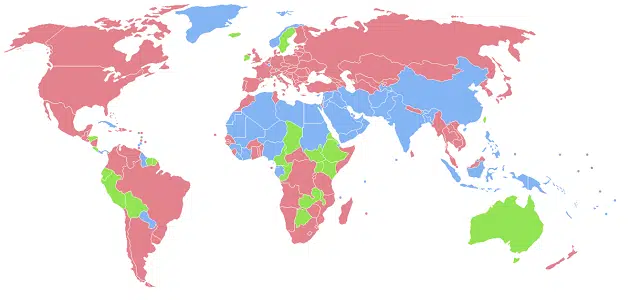 عدد النساء والرجال في العالم