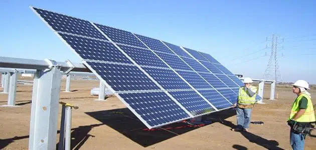 استخدام الطاقة الشمسية في توليد الكهرباء