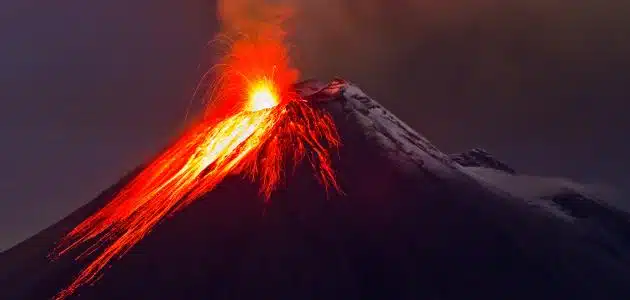 معلومات عن بركان جزر الكناري